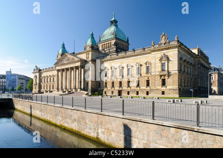Bundesverwaltungsgericht in Leipzig, Sachsen, Deutschland, Europa Stockfoto