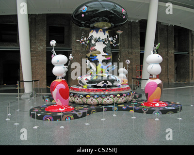 Takashi Murakami Schau im Brooklyn Museum Stockfoto