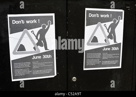 Demonstration Stockfoto