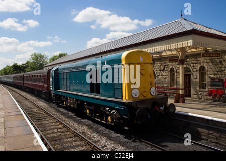 English Electric Class 20 Bo-Bo-Dieselmotor 20087 am ELR East Lancashire Railway Heritage Trust Gala Wochenende Juli 2011 Stockfoto