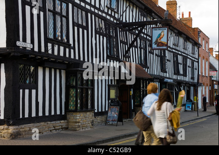 Das Falcon Hotel Stratford-Upon-Avon Warwickshire UK Stockfoto