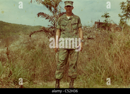 Marines Fotos Danang Vietnam spät Vietnamkrieg 1968 oder 1969 Stockfoto