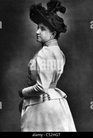 Australische Sopranistin DAME NELLIE MELBA (1861-1931) Stockfoto