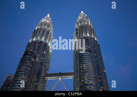 Petronas Towers, Kuala Lumpur, Malaysia Stockfoto