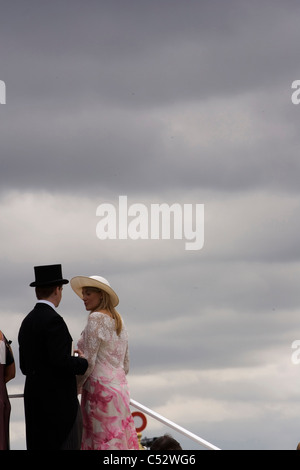 Royal Ascot Rennen während seinen Umzug nach York in 2005, UK. Stockfoto