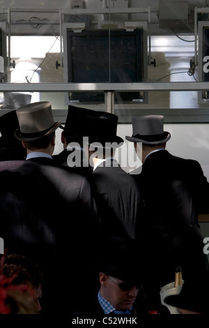 Royal Ascot Rennen während seinen Umzug nach York in 2005, UK. Stockfoto