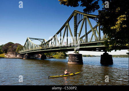 Glienicker Brücke in Potsdam Berlin im Ausland Stockfoto