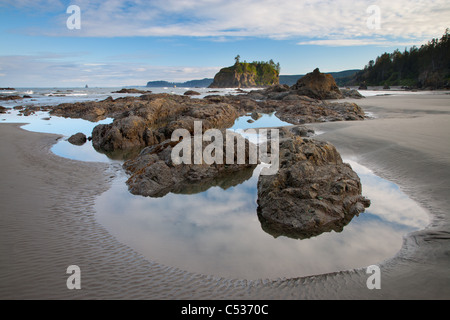 Ruby Beach, Olympic Nationalpark, Washington Stockfoto