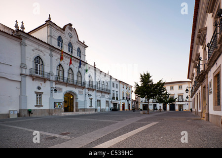 Municipal Building, Evora, Portugal, Europa Stockfoto