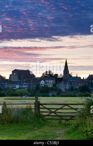 Juli Sunrise - Malmesbury Stockfoto