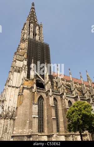 Mittelalterliche Stadt Ulm Stockfoto