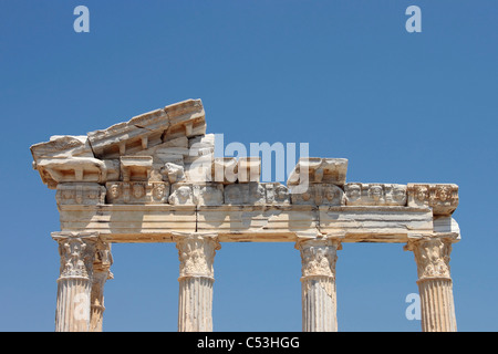 Tempel des Apollo, Side, Türkei Stockfoto