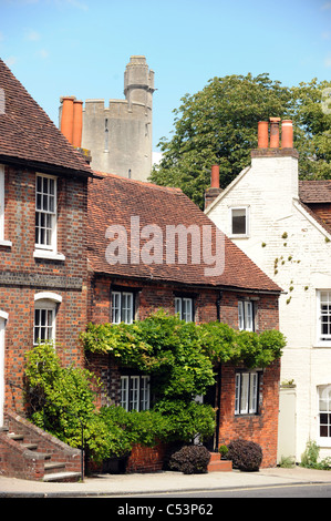 Arundel Stadtzentrum in West Sussex UK Stockfoto