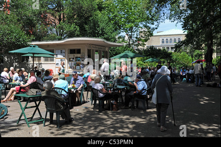 Das berühmte Pavilion Gardens Café in Brighton UK Stockfoto