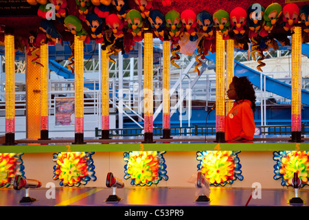 Coney Island-Promenade Stockfoto