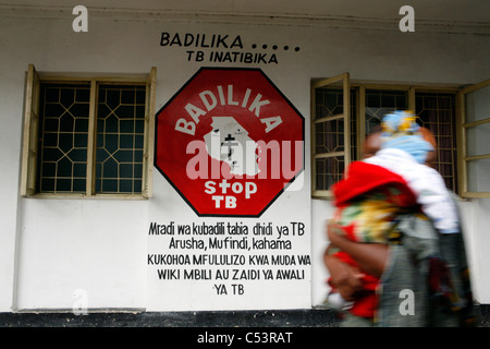 Mutter-Kind-Einheit der Ngarennaro Community Health Centre, Arusha, Tansania. Stockfoto