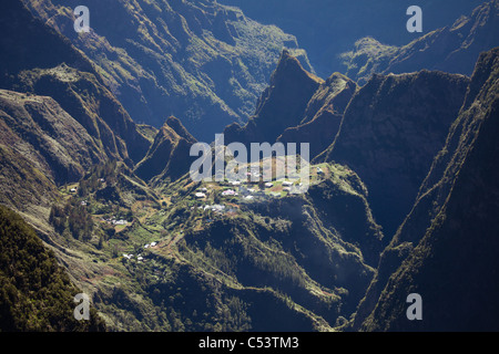 La Réunion Insel Cirque de mafate Stockfoto