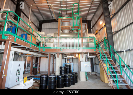 Uran-Aufbereitungsanlage in Texas Stockfoto