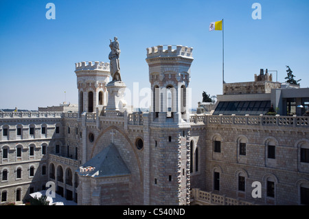 Stadtansicht von Jerusalem vom Dach des Hotel Notre Dame Stockfoto