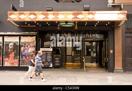 Das Adelphi Theatre, Strang, Londons West End, UK Stockfoto