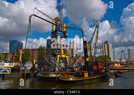 Leuvehaven Hafen Rotterdam der Provinz Süd-Holland Niederlande-Europa