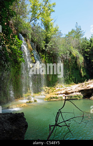 Kurşunlu-Wasserfälle, Türkei, wo die Timotei anzeigen gedreht wurden Stockfoto
