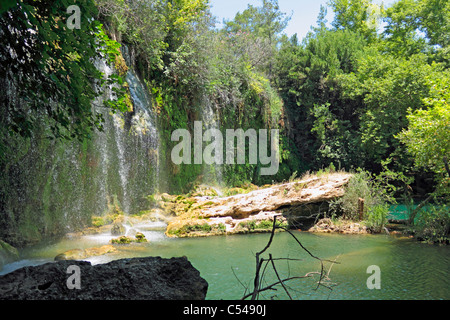 Kurşunlu-Wasserfälle, Türkei, wo die Timotei anzeigen gedreht wurden Stockfoto