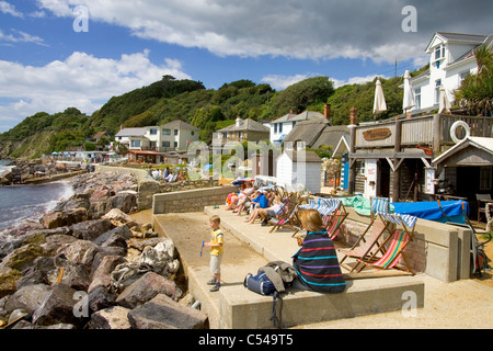 Steephill Bucht. Boat House Restaurant. Isle Of Wight England UK Stockfoto