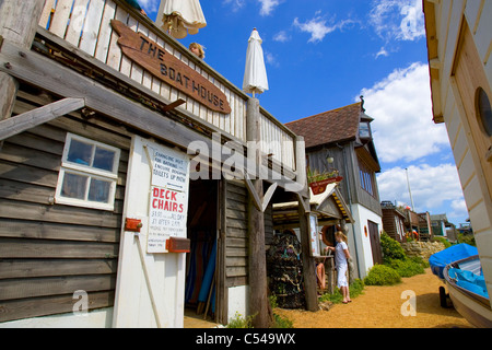 Steephill Bucht. Boat House Restaurant. Isle Of Wight England UK Stockfoto