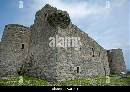 Muness Castle, Insel Unst, Shetland, Schottland. SCO 7525 Stockfoto