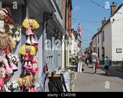 Staithe Street, Wells-Next-the-Sea, Norfolk, England Stockfoto