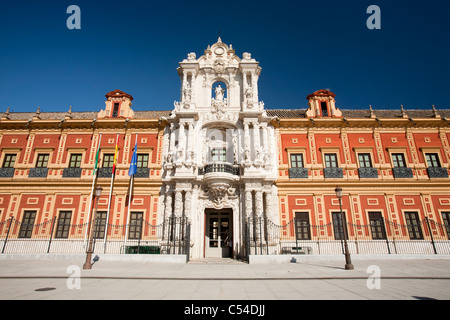 Der Palast De San Telmo in Sevilla, Spanien. Stockfoto