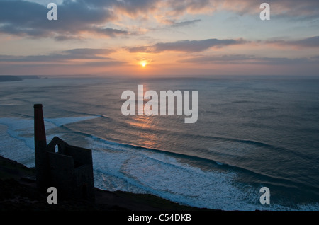 Wheale Coate Sonnenuntergang Stockfoto