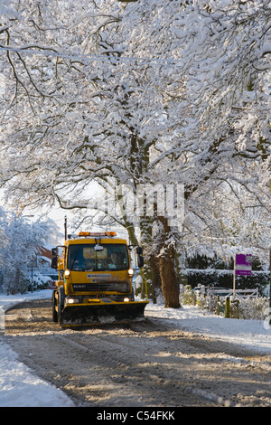 Salzstreuer, Burghfield Common, Reading, Berkshire, England, UK Stockfoto
