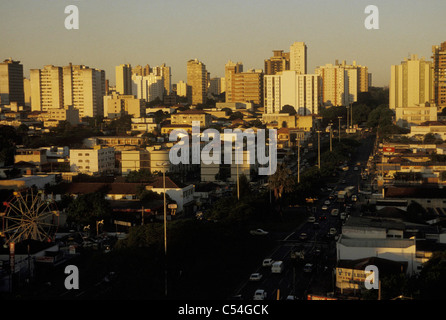 Campo Grande-Stadt, Hauptstadt von Mato Grosso do Sul, Brasilien. Stockfoto