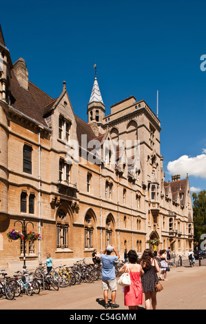 Am Balliol College, Oxford, Oxfordshire, Vereinigtes Königreich Stockfoto