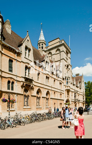 Am Balliol College, Oxford, Oxfordshire, Vereinigtes Königreich Stockfoto