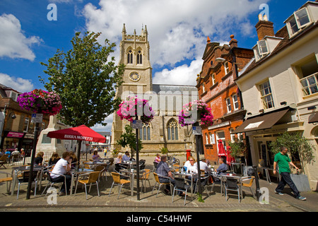 Kirche St. Thomases, Square, Newport, Isle Of Wight, England, UK Stockfoto
