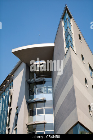 Detail des modernen Gebäudes aus bratislava Stockfoto