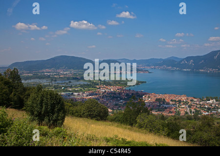 Riserva NaturaleTorbiere del Sebbino Iseosee - Naturschutzgebiet am Lago d ' Iseo, Italien Stockfoto