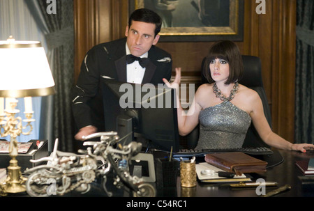 GET SMART 2008 Warner Bros Film mit Steve Carell und Anne Hathaway Stockfoto
