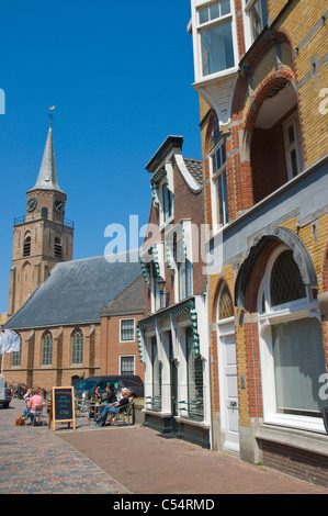 Kaizerstraat Straße Scheveningen Bezirk den Haag Provinz Süd-Holland Niederlande-Europa Stockfoto