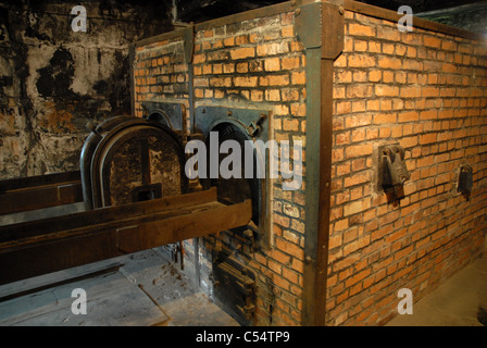 Auschwitz ich gas-Kammer, Oswiecim, Polen. Stockfoto