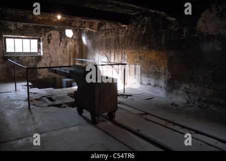 Auschwitz ich gas-Kammer, Oswiecim, Polen. Stockfoto