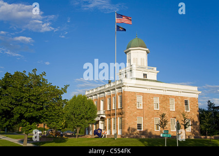 USA, Utah, Salt Lake City Council Hall Gebäude auf dem Capitol Hill Stockfoto