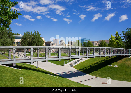 USA, Utah, Salt Lake City Public Library Common Stockfoto