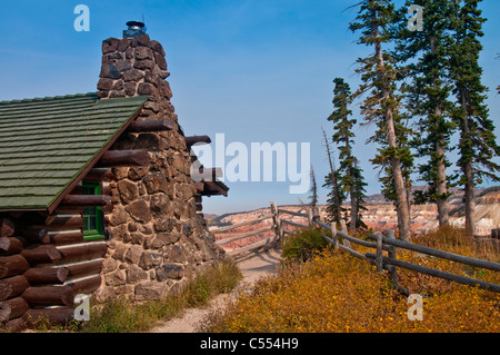 Cedar Breaks National Park Visitor Centre, Utah Stockfoto