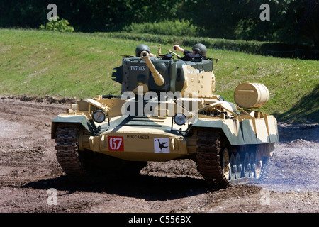 Tankfest 2011 Bovington Dorset UK Valentine IX Mk III Stockfoto