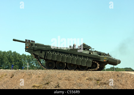 Tankfest 2011 Bovington Dorset UK. S-Tank STRV 103 Stockfoto