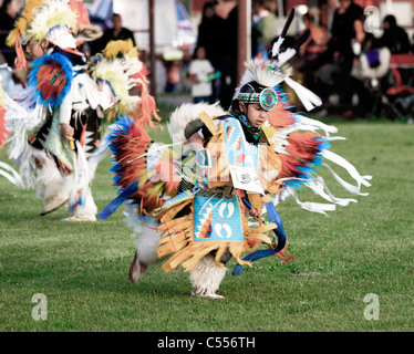 Fort Washakie, Wyoming. 52. östlichen Schoschonen indische Tage. Stockfoto